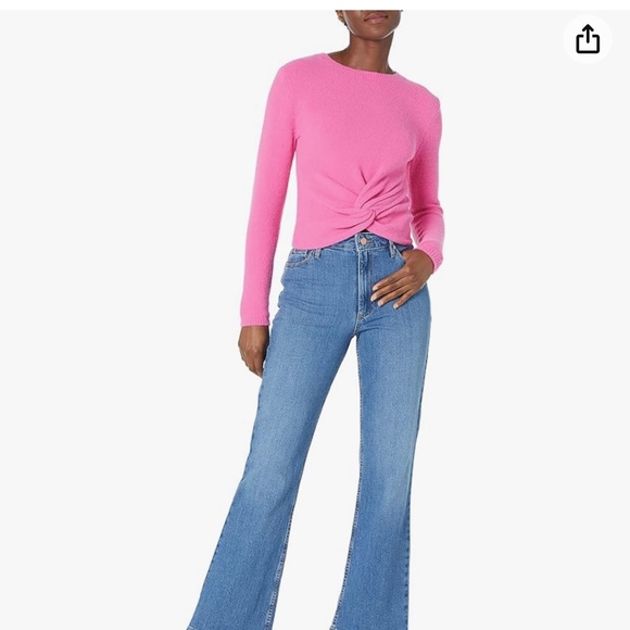 The Drop rose pink sweater - Picture 3 of 4